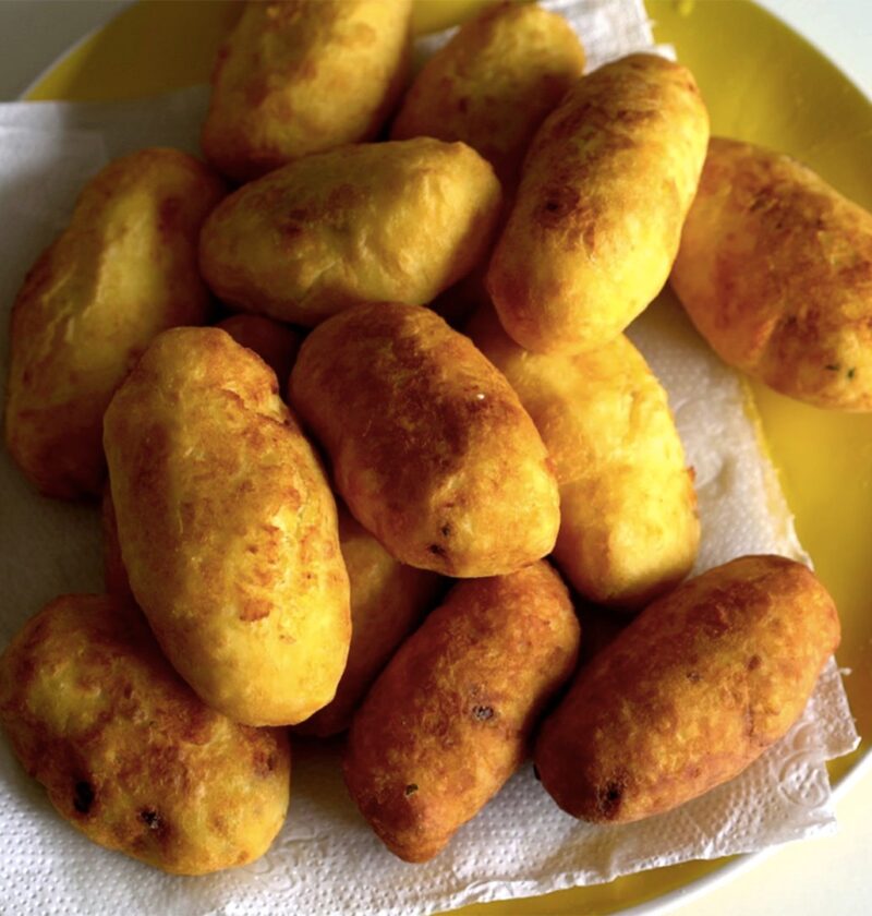 Bolinho de Batata Recheado e Fácil de Fazer