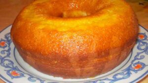  Bolo de laranja de liquidificador